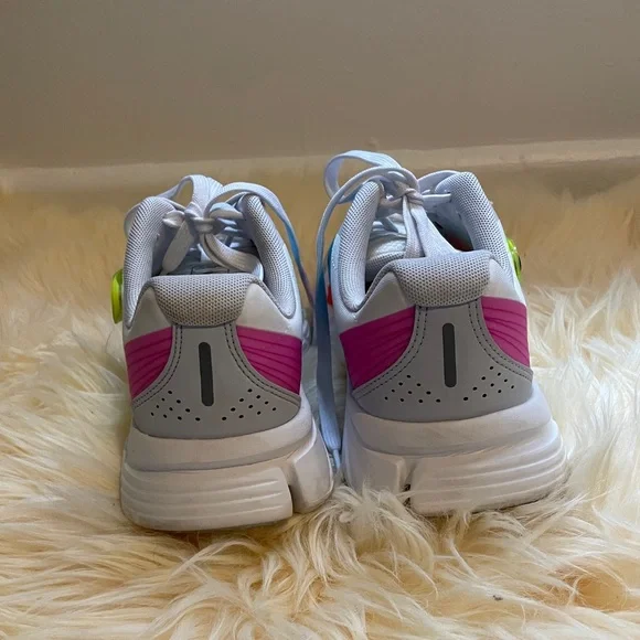 Nike Alphina 5000 Womens Size 8 White Orange Athletic Running Shoes Sneakers - Picture 4 of 7